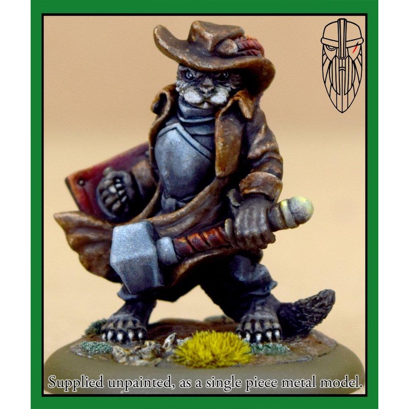Burrows & Badgers - Otter Witch Hunter Captain (Large)