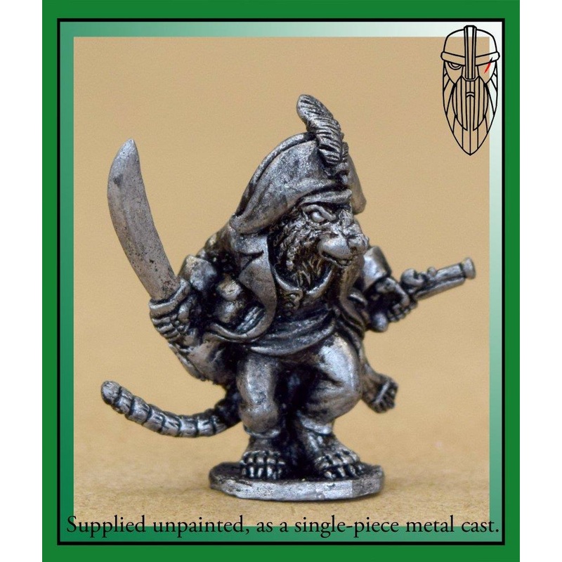 Burrows & Badgers - Pi-rat (Black Rat Pirate, Medium)