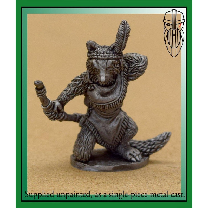 Burrows & Badgers - Racoon Huntress (Medium)