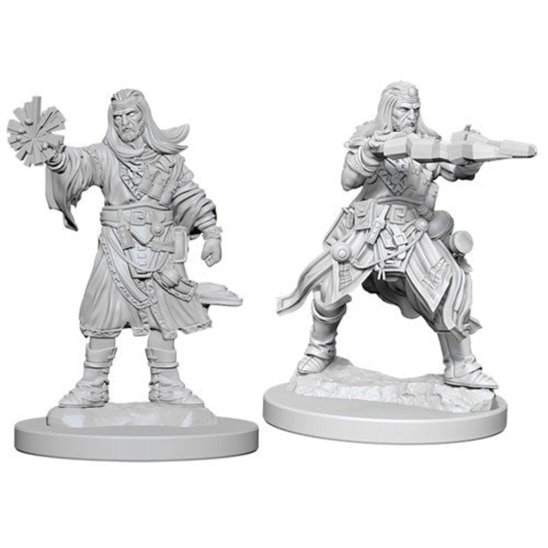 Pathfinder: Deep Cuts Unpainted Miniatures - Human Male Wizard