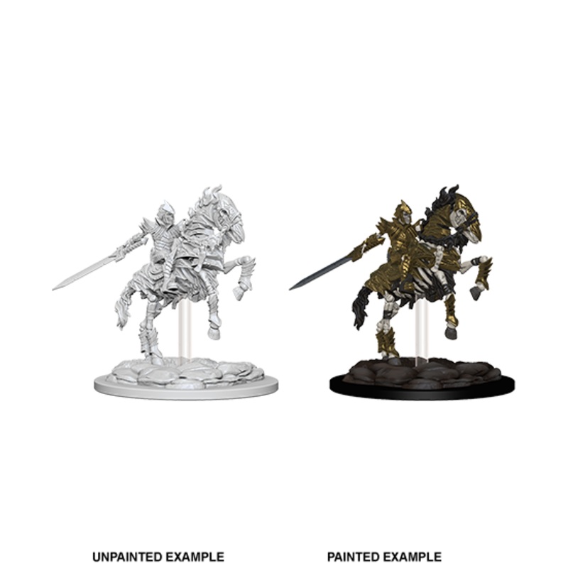 Pathfinder: Deep Cuts Unpainted Miniatures - Skeleton Knight on Horse