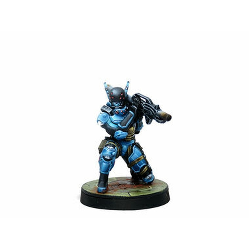 Infinity - Panoceania: Echo Bravo, Fast Intervention Unit (Light Rocket Launcher)