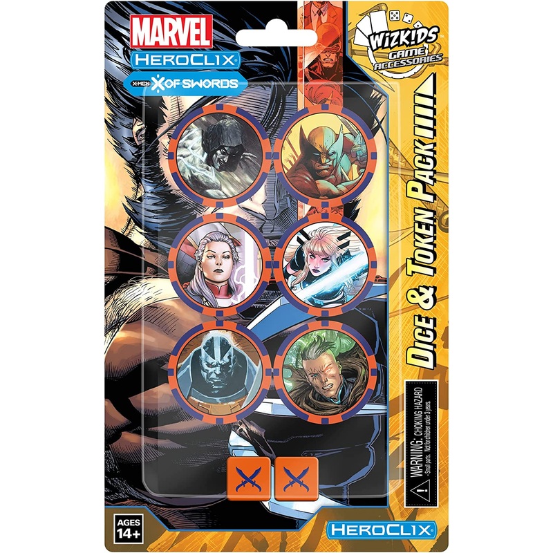 Marvel HeroClix: X-Men: X of Swords - Dice & Token Pack