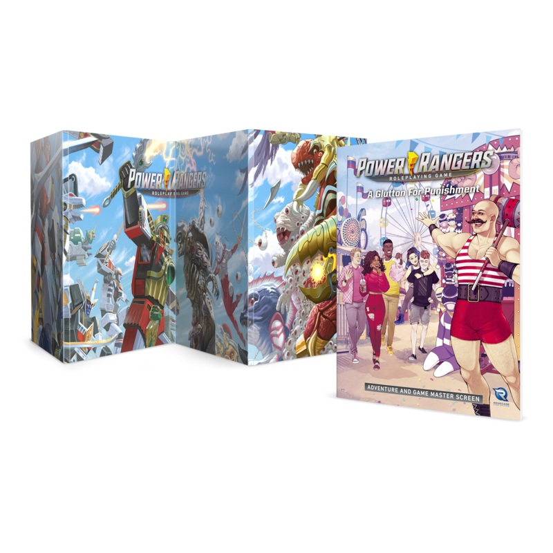 Power Rangers: Roleplaying Game - A Glutton For Punishment: (Adventure and Game Master Screen