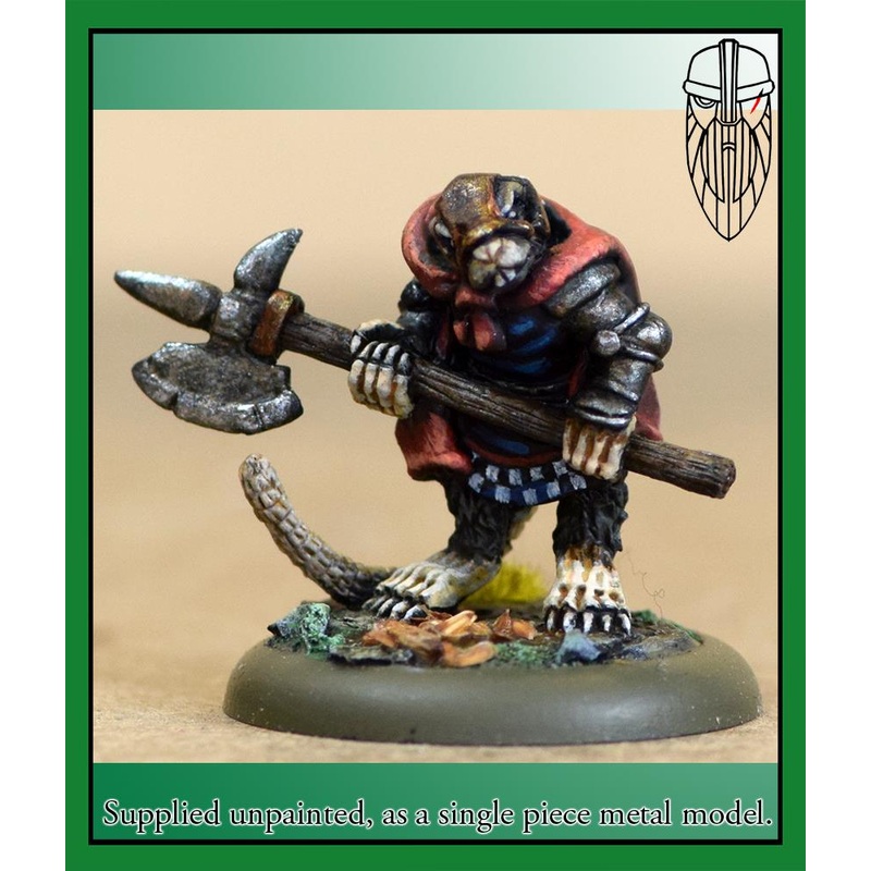Burrows & Badgers - Black Rat Watchbeast (Medium)
