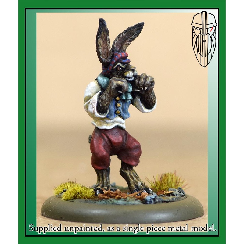 Burrows & Badgers - Hare Pugilist (Large)