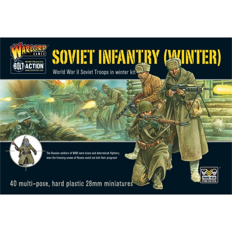 Bolt Action - Soviet Infantry (Winter): WWII Soviet Troops in Winter Kit