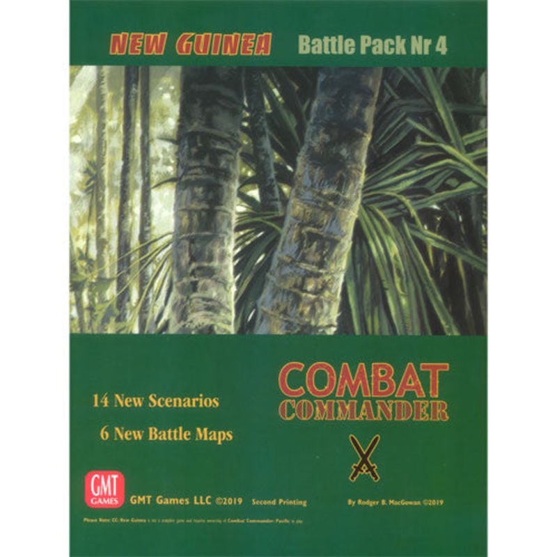 (BSG Certified USED) Combat Commander - Battle Pack #4: New Guinea