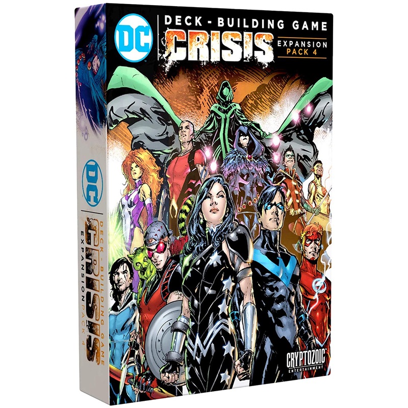 (BSG Certified USED) DC Comics: Deck-Building Game - Crisis Expansion Pack #4