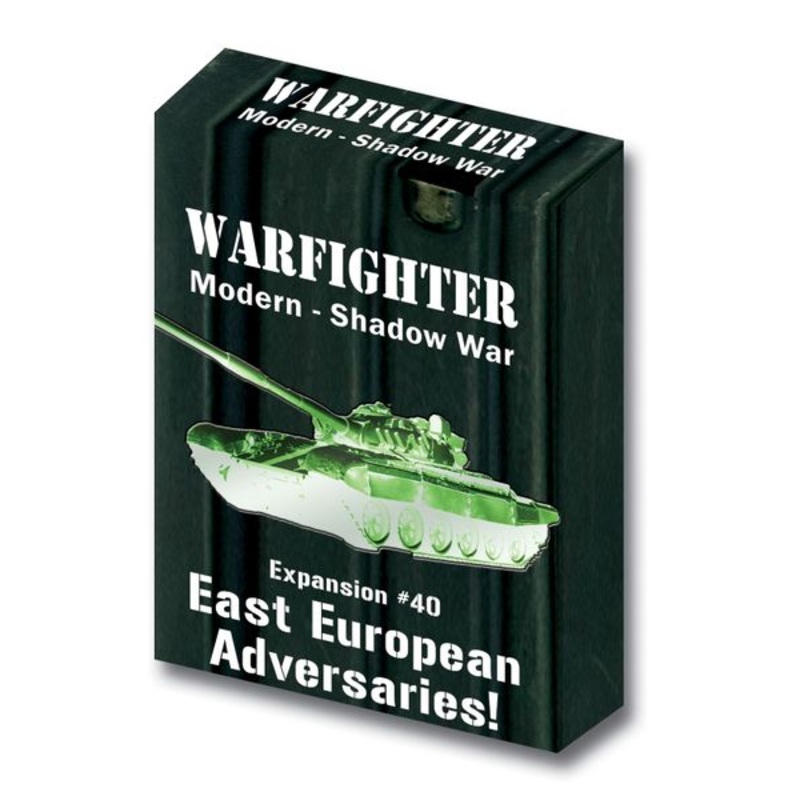 (BSG Certified USED) Warfighter - Expansion 40: Shadow War - Eastern European Adversaries