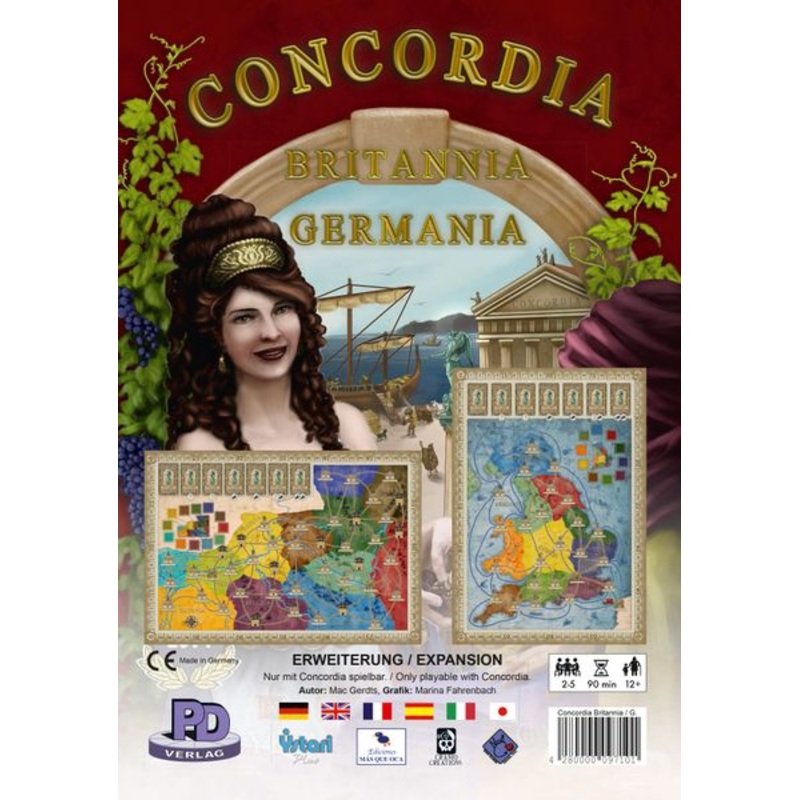 (BSG Certified USED) Concordia - Britannia and Germania