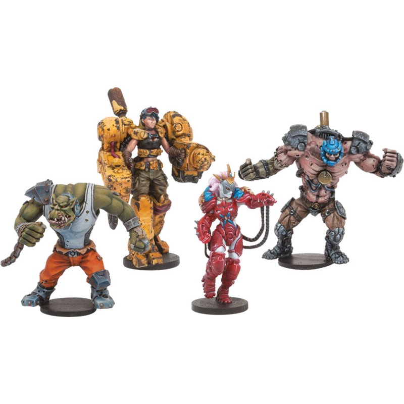 (BSG Certified USED) Dreadball: Season 5 - Strike Zone Stunners All Star Pack (4)