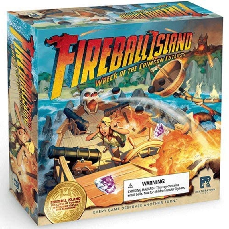 (BSG Certified USED) Fireball Island - Wreck of the Crimson Cutlass