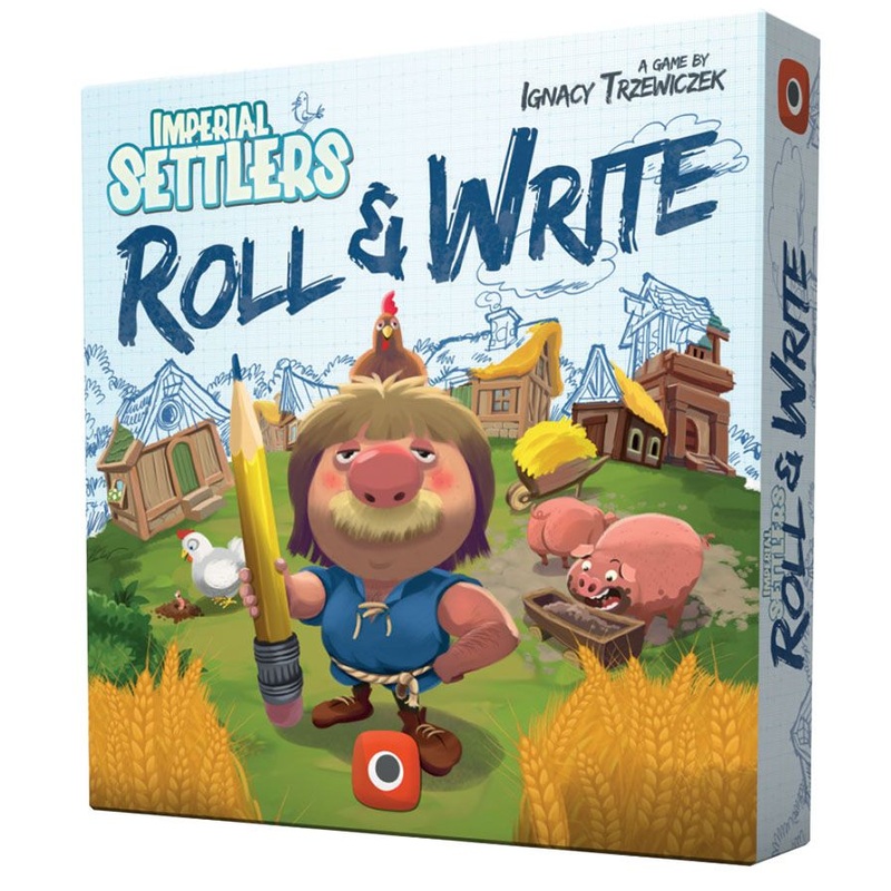 (BSG Certified USED) Imperial Settlers: Roll and Write (stand alone)
