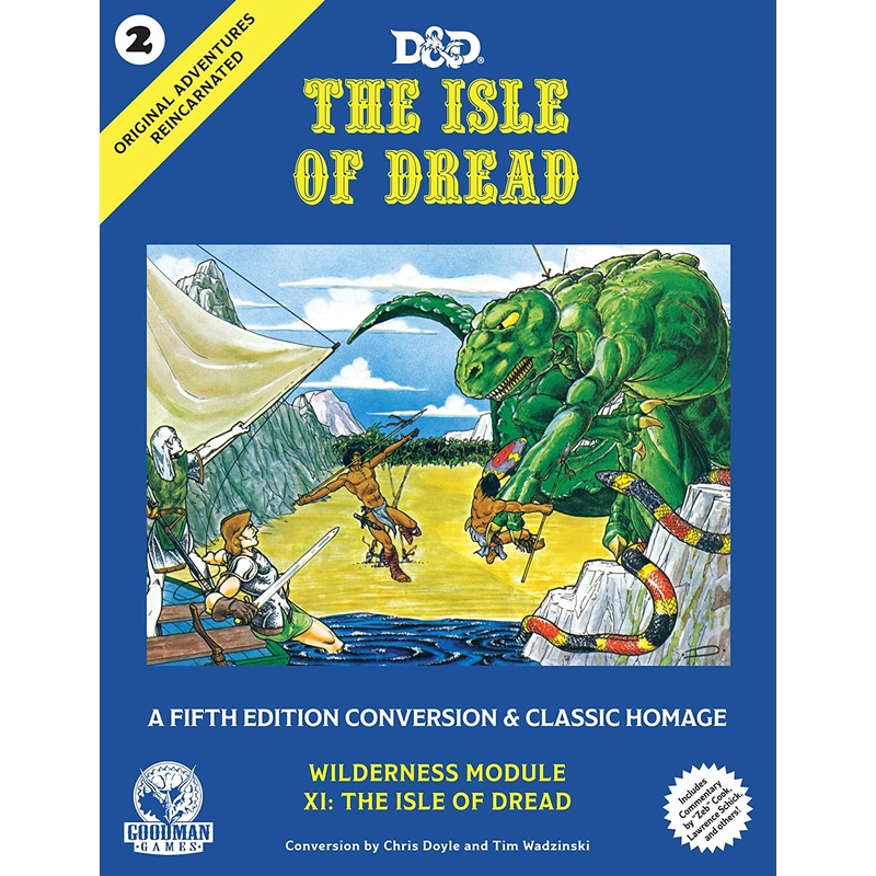 (BSG Certified USED) Original Adventures Reincarnated - #2: The Isle of Dread