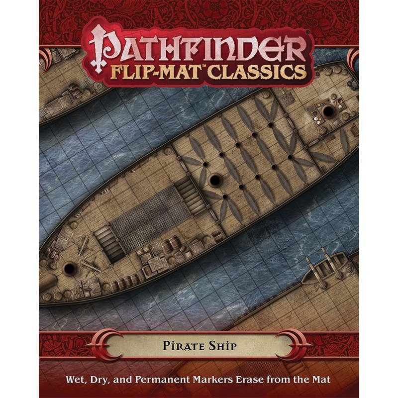 (BSG Certified USED) Pathfinder: RPG - Flip-Mat Classics: Ship