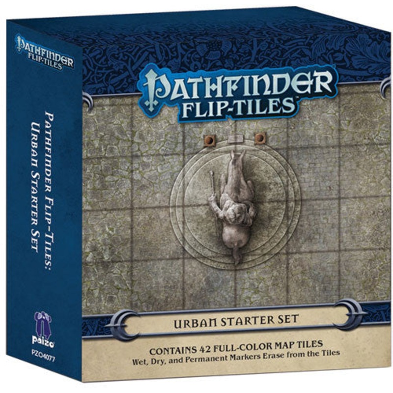 (BSG Certified USED) Pathfinder: RPG - Flip-Tiles:  Urban Starter Set
