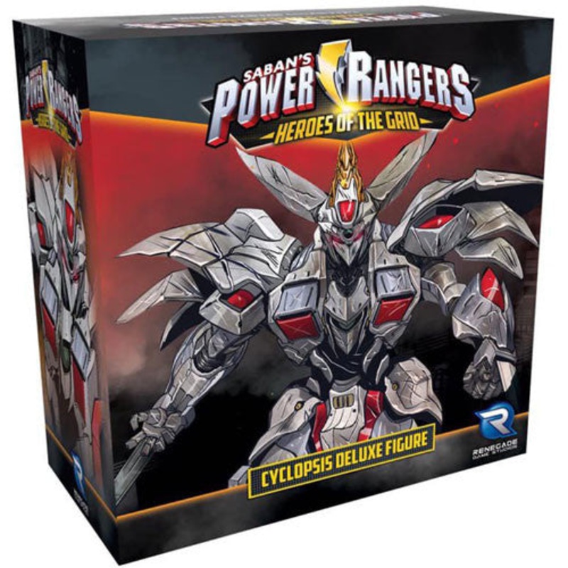 (BSG Certified USED) Power Rangers: Heroes of the Grid - Cyclopsis Deluxe Figure