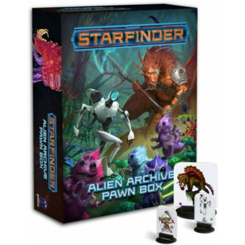 (BSG Certified USED) Starfinder: RPG - Pawns: Alien Archive Pawn Box