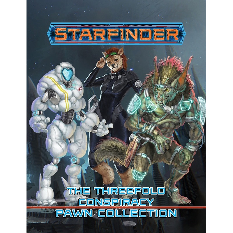 (BSG Certified USED) Starfinder: RPG - Pawns: The Threefold Conspiracy Pawn Collection
