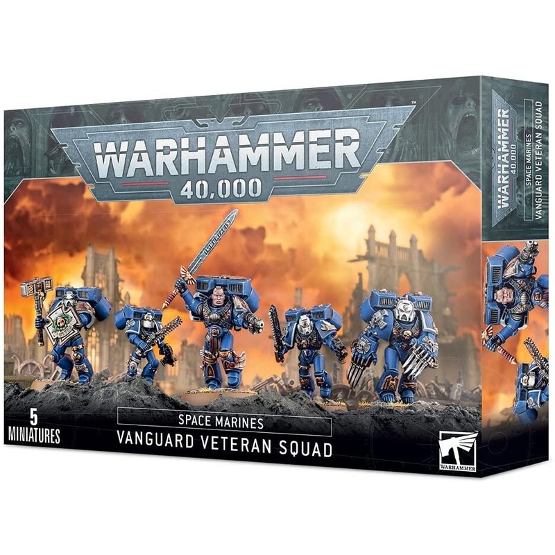 (BSG Certified USED) Warhammer 40,000 - Vanguard Veteran Squad