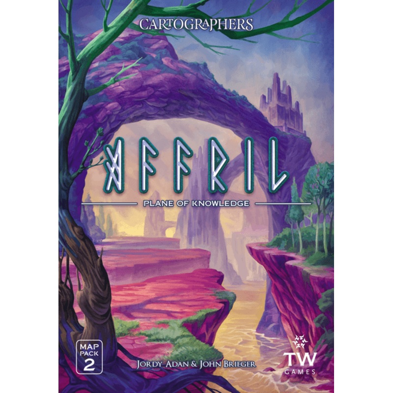 (BSG Certified USED) Cartographers: Heroes - Map Pack #2: Affril, Plane of Knowledge