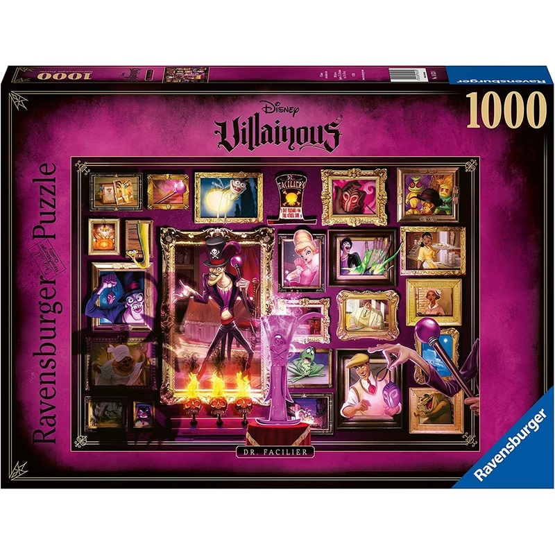 (BSG Certified USED) Disney Villainous Puzzles - Dr. Facilier (1000pc)