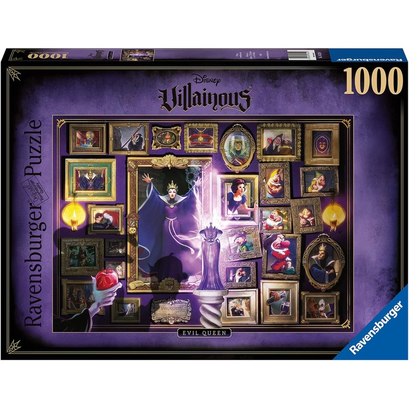 (BSG Certified USED) Disney Villainous Puzzles - Evil Queen (1000pc)