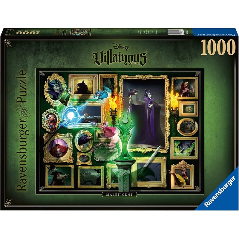 (BSG Certified USED) Disney Villainous Puzzles - Maleficent (1000pc)