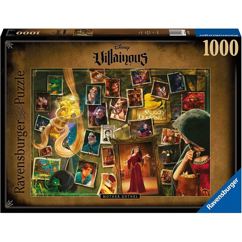 (BSG Certified USED) Disney Villainous Puzzles - Mother Gothel (1000pc)