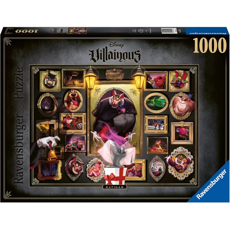 (BSG Certified USED) Disney Villainous Puzzles - Ratigan (1000pc)