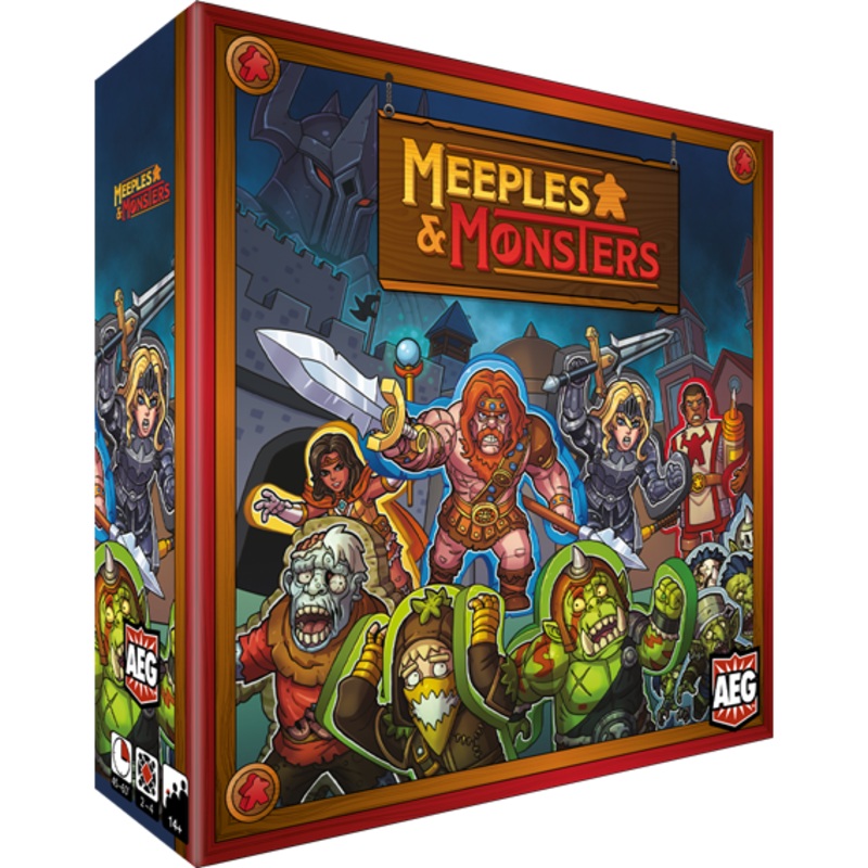 (BSG Certified USED) Meeples & Monsters