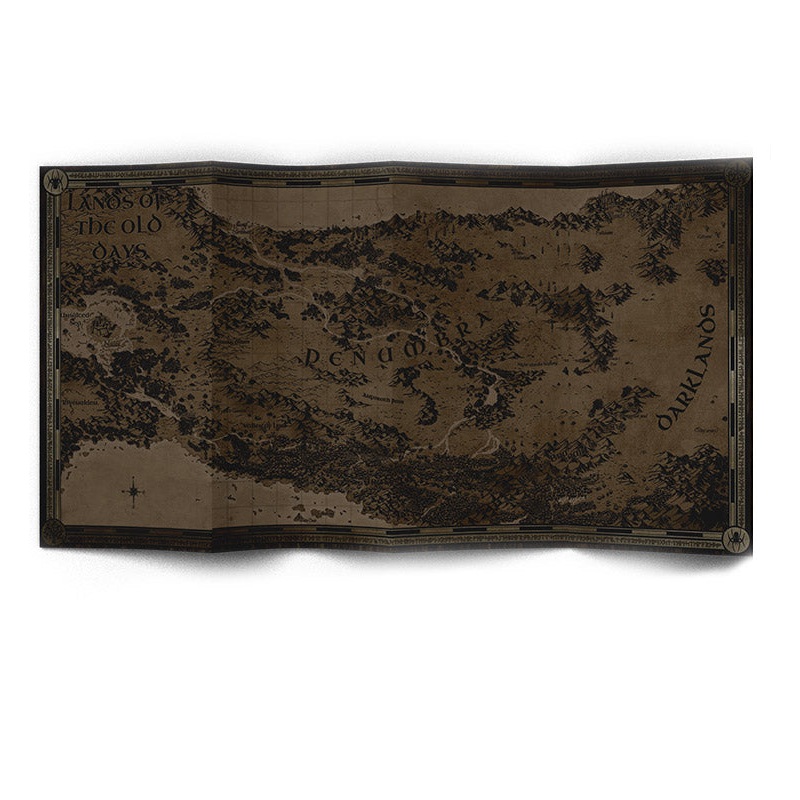 (BSG Certified USED) Soulmist: A Journey from Darkness to Light - Map of Fyera