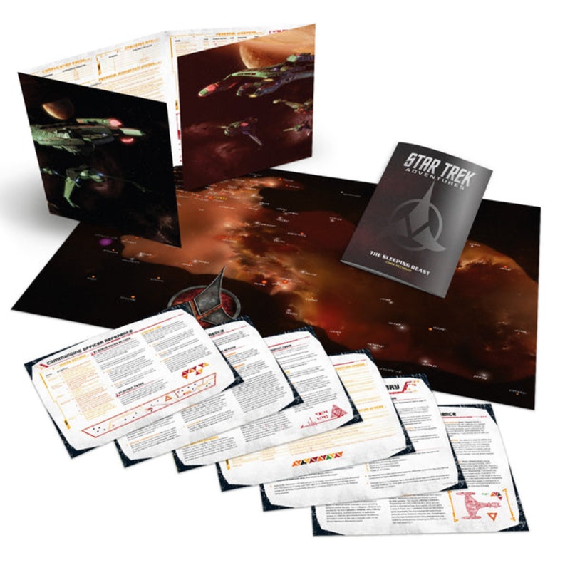 (BSG Certified USED) Star Trek Adventures: RPG - Klingon Empire Gamemaster Toolkit