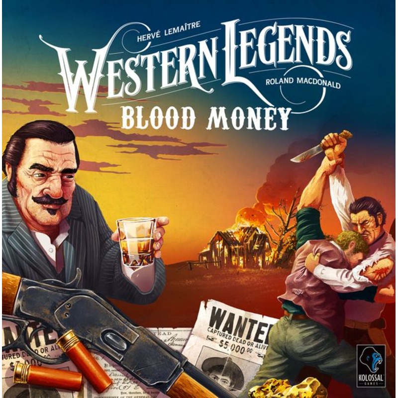 (BSG Certified USED) Western Legends - Blood Money