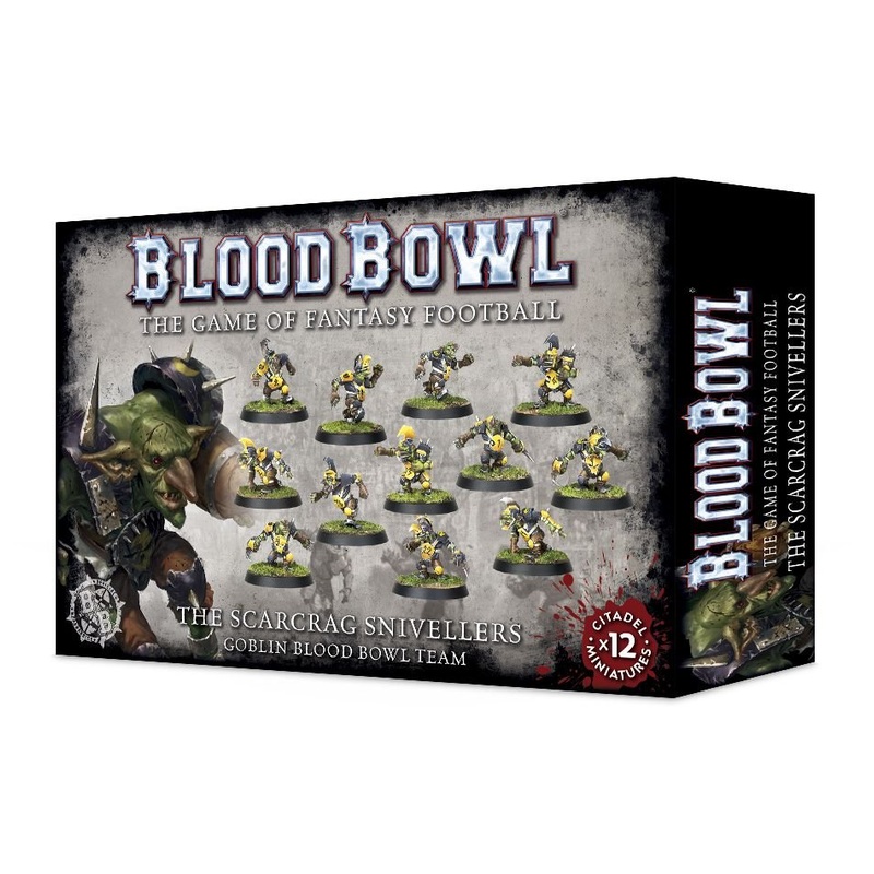Blood Bowl - Goblin Team: The Scarcrag Snivelers