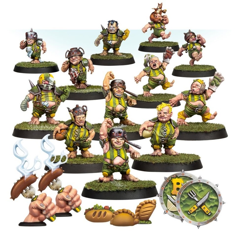 Blood Bowl - Halfling Team: Greenfield Grasshuggers