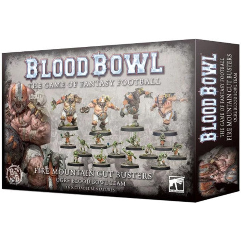 Blood Bowl - Ogre Team: The Fire Mountain Gut Busters