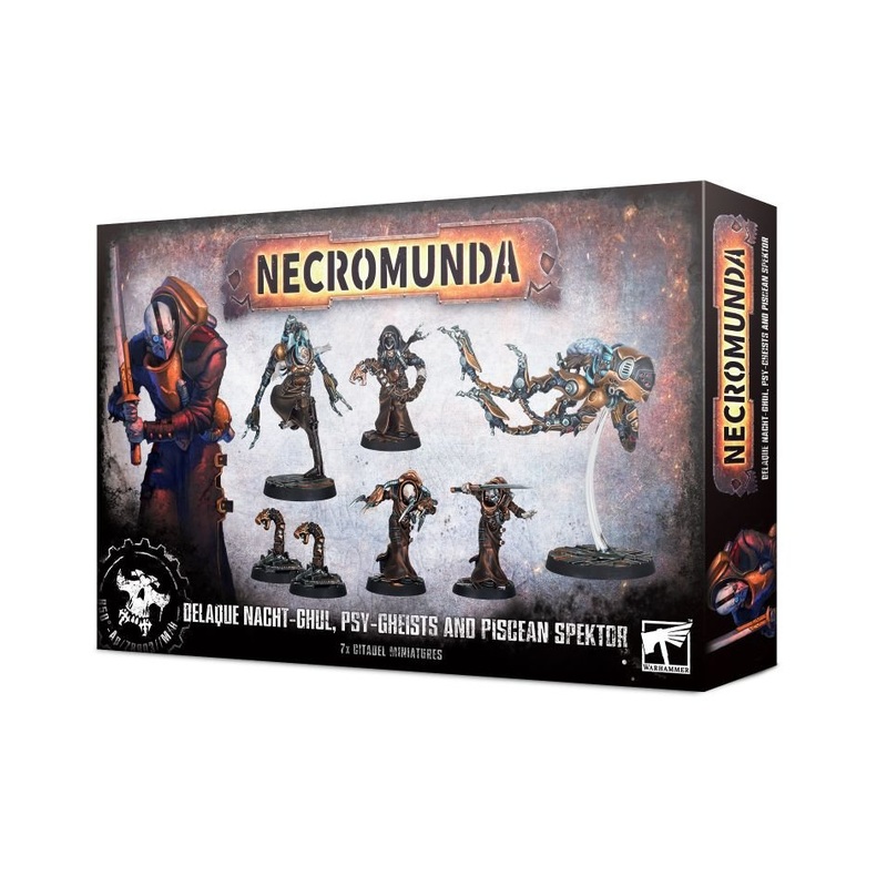Necromunda - Delaque: Nacht-Ghul, Psy-Gheists, & Piscean Spektor