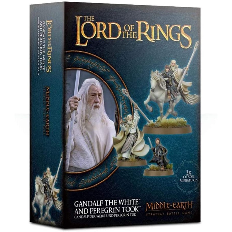 Middle-Earth: Strategy Battle Game - Gandalf the White & Peregrin Took