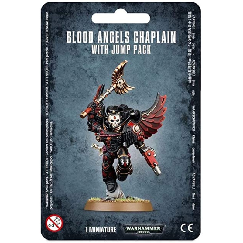 Warhammer: 40,000 - Blood Angels: Chaplain w/ Jump Pack