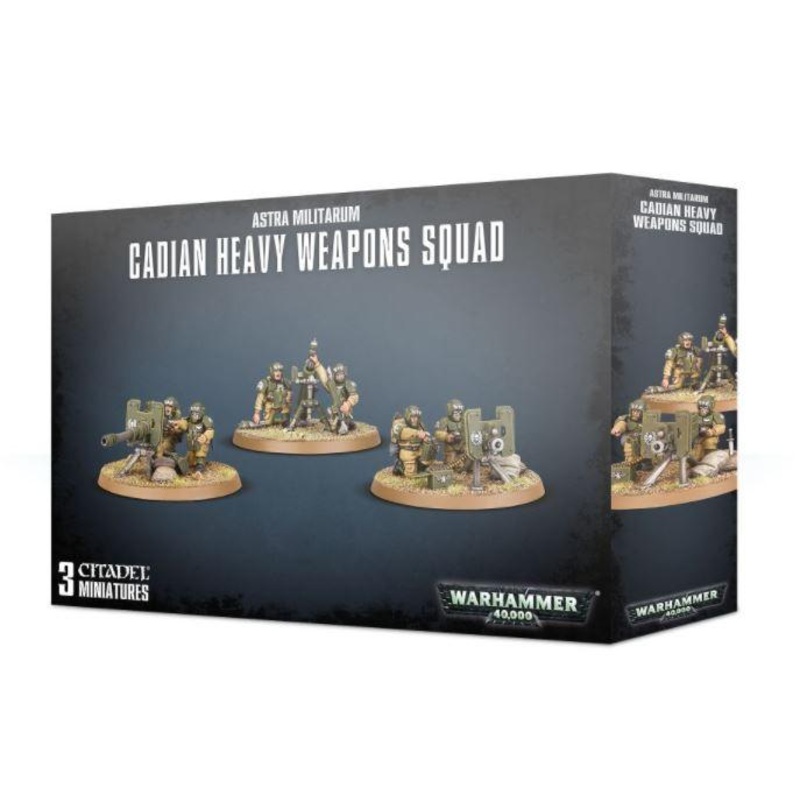 Warhammer: 40,000 - Cadian Heavy Weapons Squad