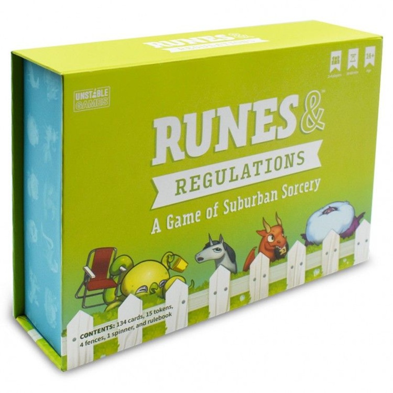Runes & Regulations: A Game of Suburban Sorcery