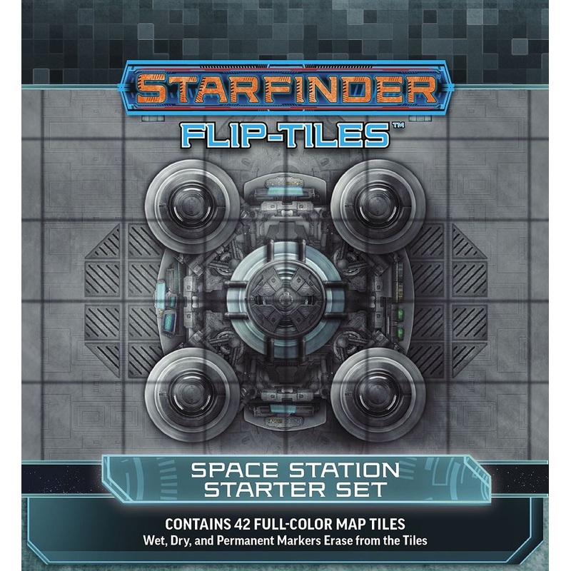 Starfinder Flip Tiles Space Station Starter Set