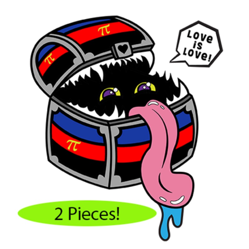 Pride Mimic Pin: Polyamorous