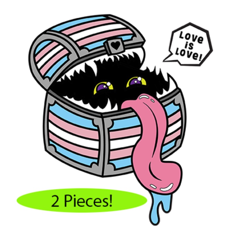 Pride Mimic Pin: Transgender