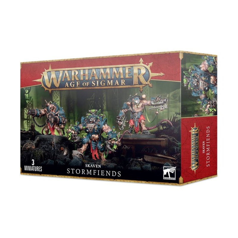 Age of Sigmar Skaven: Stormfiends