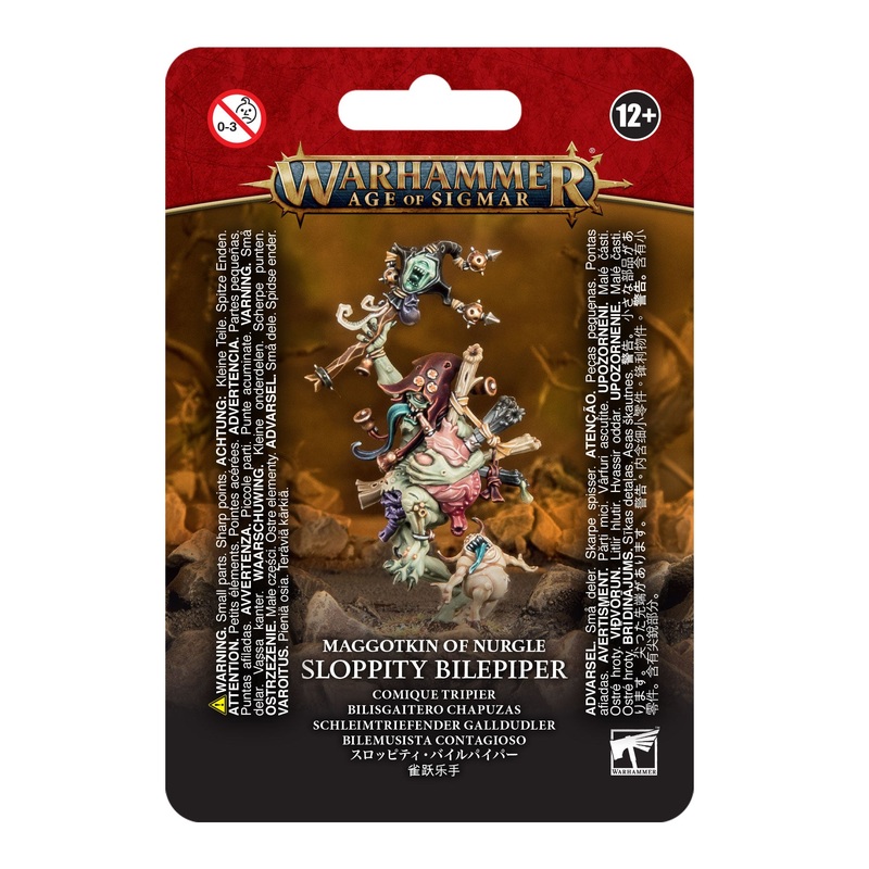 Age of Sigmar Maggotkin of Nurgle: Sloppity Bilepiper