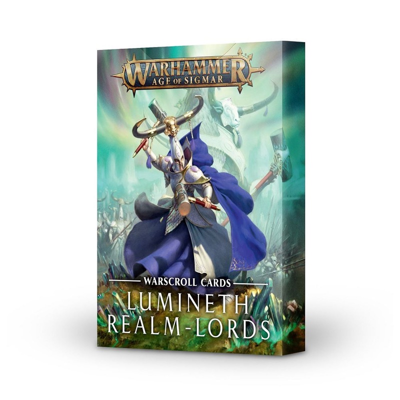 Age of Sigmar Warscroll Cards Lumineth Realm Lords