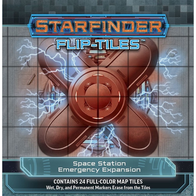 Starfinder Flip Tiles Space Station Emergency Expansion